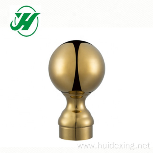 Stainless steel handrail top balls